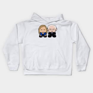 Mr. & Mrs. Berniebot POLITICO'BOT Toy Robots Kids Hoodie